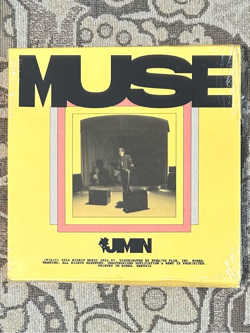 MUSE- Jimin of BTS K-Pop CD Box Set Serenade Version CD *Damaged Box